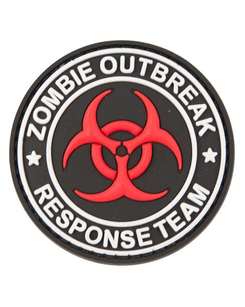 Шеврон/патч KOMBAT UK Zombie Outbreak Patch 5056258911655 фото