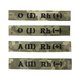 Патч/липучка "Група Крові" Піксель (7737) 7737 фото 1